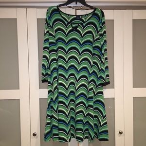 Key hole Plus Size dress